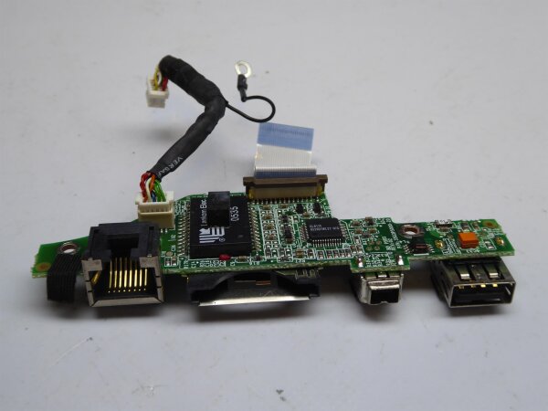 Fujitsu Amilo M1439G SD LAN USB Board mit Kabel  #3914