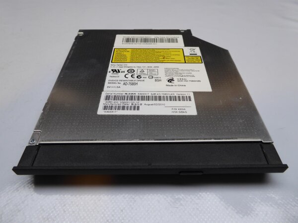 Acer emachines E442 series SATA DVD Laufwerk 12,7mm AD-7585H #3898