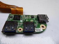 Dell XPS L702X Triple USB Board Platine mit Kabel 045M3V #3939