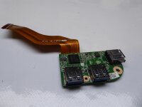 Dell XPS L702X Triple USB Board Platine mit Kabel 045M3V #3939