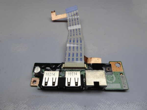 Medion Akoya X7811 Dual USB LAN Board incl. Kabel cable #3941