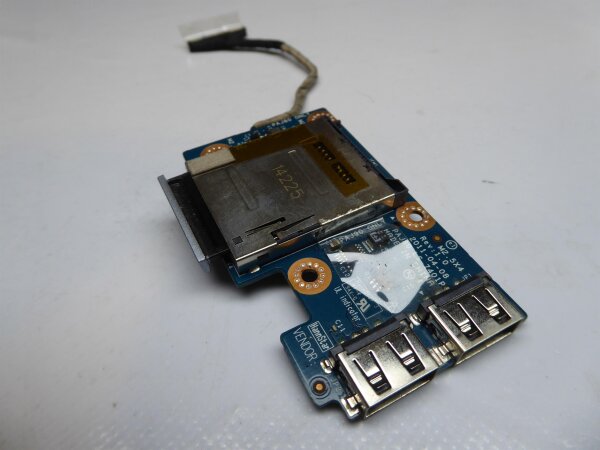 LG LGP53 Dual USB SD Kartenleser Board LS-7401P #3959