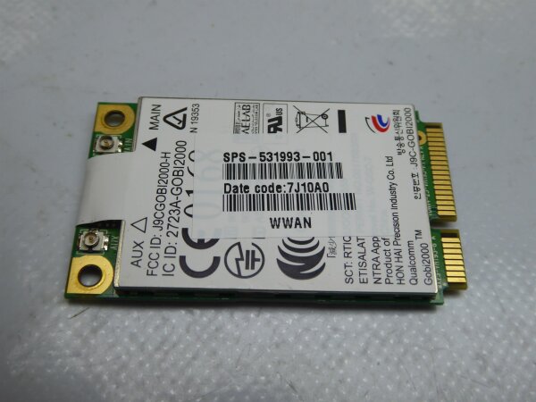 HP EliteBook 8540p WWAN UMTS Karte 531993-001 #3060