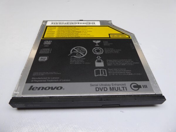 Lenovo ThinkPad W510 SATA DVD Laufwerk 12,7mm 45N7455 AD-7700H #2703