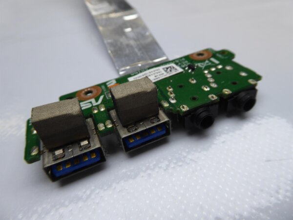 Asus N56V8 Dual USB Sound Board mit Kabel 3NNJ8B0010  #3967