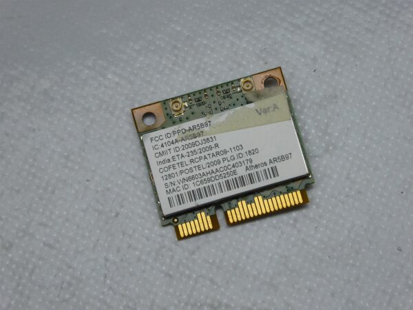 Packard Bell EasyNote LM81 WLAN Karte Wifi Card AR5B97 #2806
