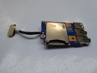 Lenovo B570e USB Audio SD Board incl. Kabel cable 55.4IH02.011 #4007