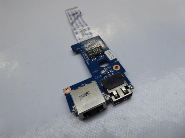 Lenovo B570e USB LAN Board mit Kabel 48.4IH06.01M #4007