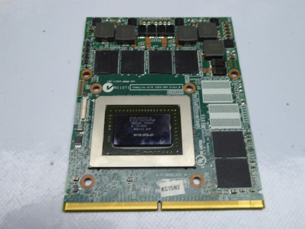 Nvidia GTX 485M Notebook Grafikkarte 6-71-W860L-D21 #67478