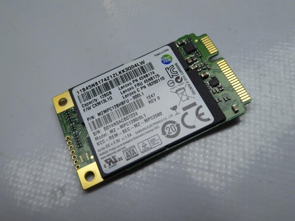 Lenovo IdeaPad Yoga 13 128GB SSD Festplatte 45N8175 #SSD2