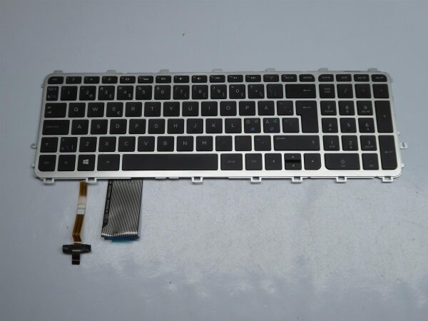 HP Envy 15 J Serie ORIGINAL nordic Backlit Keyboard!! 720244-DH1 #4031