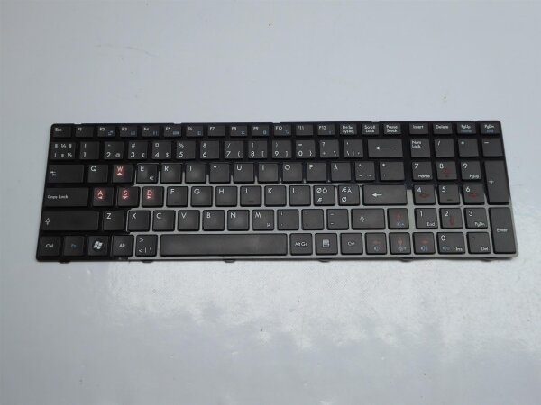 Medion Erazer X7813 ORIGINAL Keyboard nordic Layout!! V111922AK3  #4033