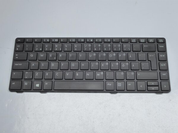 HP ProBook 6470b ORIGINAL Keyboard swedish finnish Layout!! 700947-B71  #3875