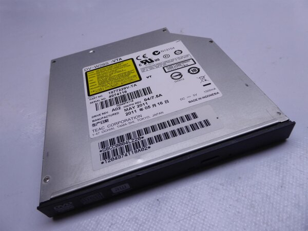 Toshiba Tecra A11 Serie SATA DVD RW Laufwerk 12,7mm DV-W28S #4040