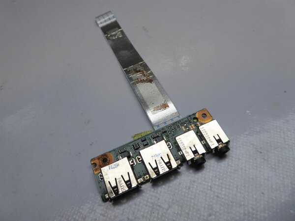 Asus A53E USB Audio Board mit Kabel #4045