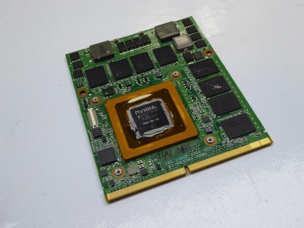 Alienware M17X P01E Nvidia GTX 280M Grafikkarte GPU 0X648M #68652