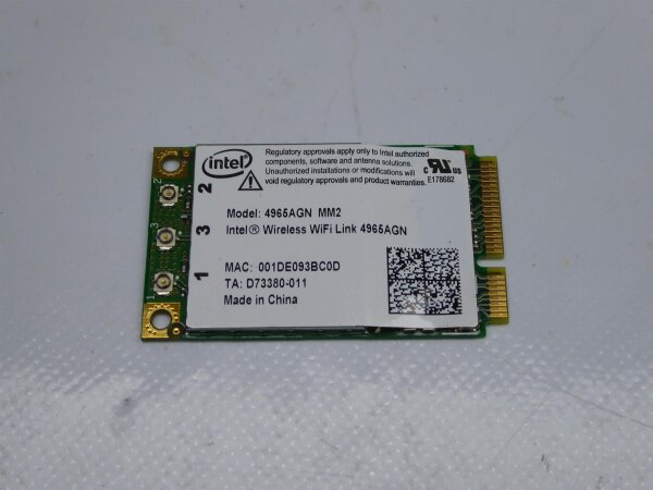 Acer Aspire 8920 WLAN Karte Wifi Card 4965AGN #2515