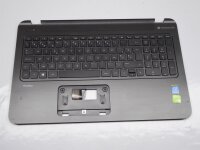 HP Pavilion 15 p Serie Gehäuse Oberteil incl. french Keyboard EAY1400305A  #4064