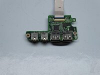 DELL Inspiron 1764 Audio USB SD Board mit Kabel 0Y5XYF #2114
