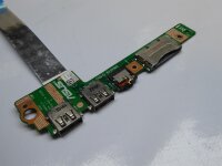 ASUS X502C USB SD Audio Board mit Kabel 69N0P1B10B02-1 #3752