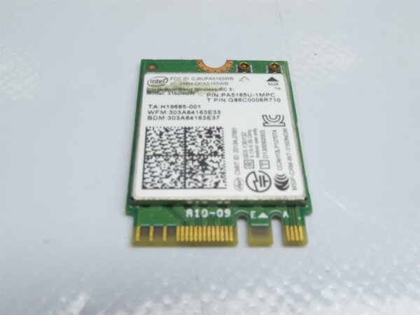Toshiba Satellite L50 Intel WLAN Karte Wifi Card  PA5165U #4116