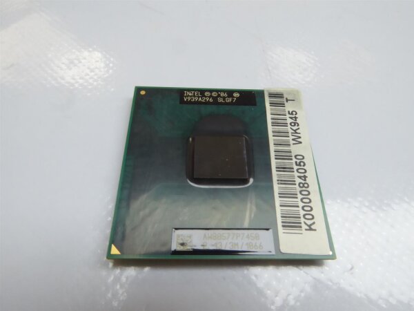 Toshiba Satellite A500-1EK Intel Core 2 2,13GHz CPU Prozessor SLGF7 #2587