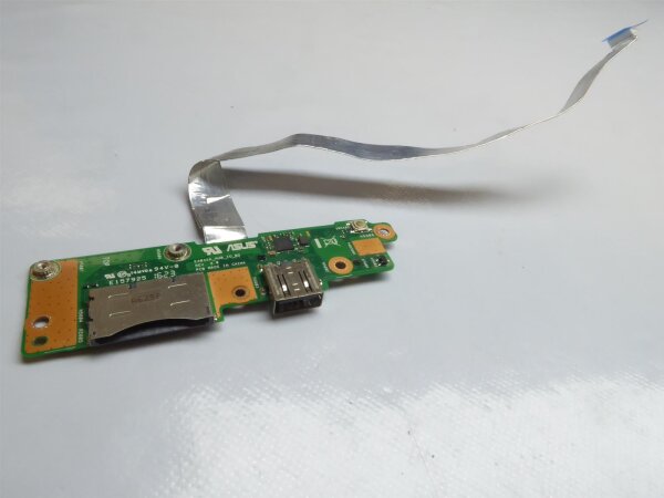 ASUS E403S Powerbutton USB-Kartenleser Card Reader mit Kabel 60NL0060-IO1000 #4123