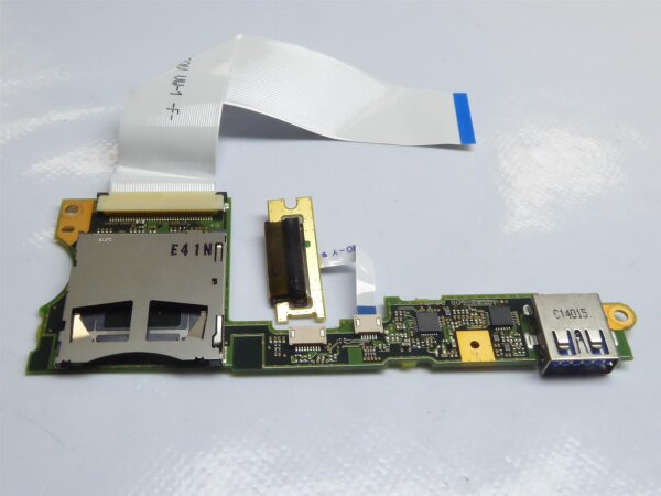 Fujitsu Lifebook U904 USB SD Card Reader Board CP632305-Z2 #4144
