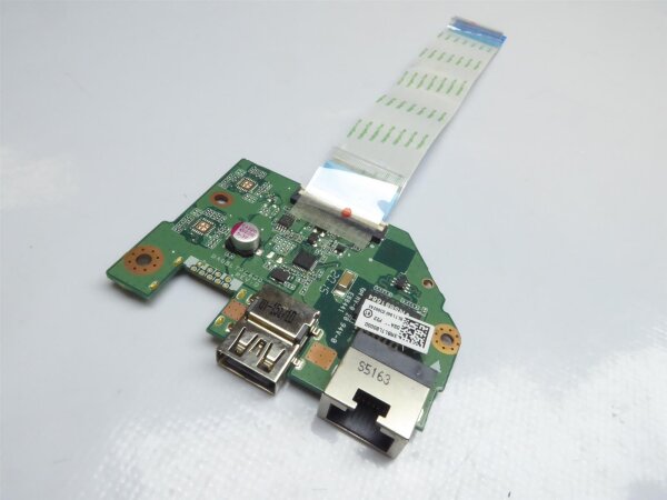 Toshiba Satellite P50-C USB LAN Port Board inkl. Kabel 3RBLTLB0000 #4154