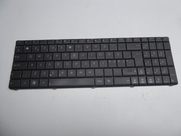 Asus N53S ORIGINAL QWERTY Keyboard nordic Layout!! V118562BK1 #3964