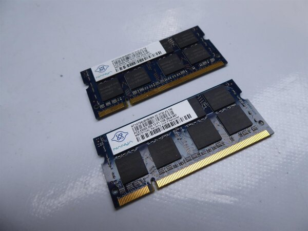 2GB RAM Apple Macbook A1226 Serie Speicher Kit OF 2 x 1GB DDR2  #3001_09