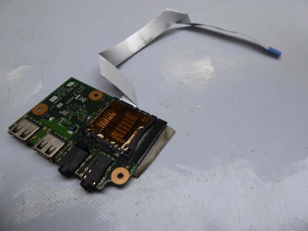 Medion Akoya P7818 USB SD Kartenleser Audio Sound Board mit Kabel  #4191