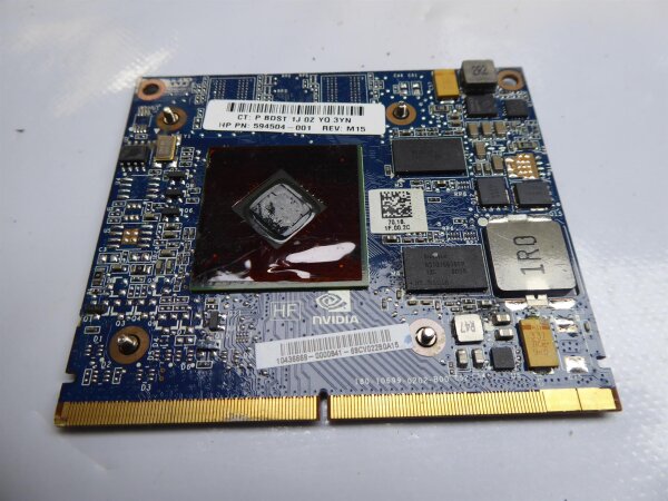 HP Nvidia GeForce g210 512MB NoteBook Grafikkarte 594504-001  #73094