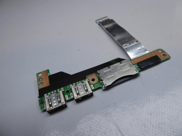 Asus VivoBook X510U Dual USB SD Karten Board mit Kabel  #4226
