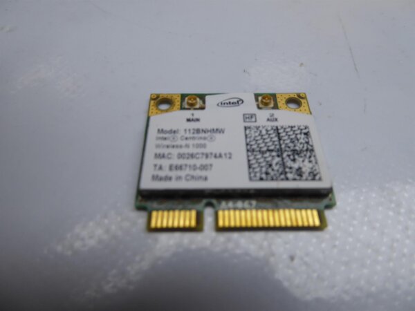MSI GT660 WLAN Karte Wifi Card 112BNHMW #4234