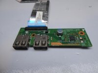 Medion Akoya S6415T Dual USB SD Board mit Kabel 450.00Z01.0002  #4237