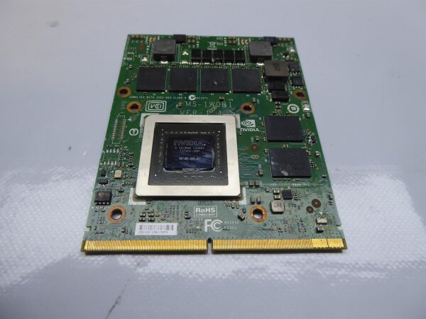 MSI GT70 Nvidia Geforce GTX 770M Grafikkarte MS-1W0B1 #74979