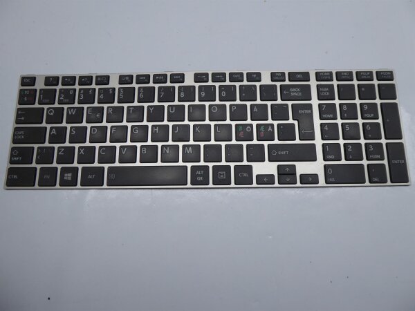 Toshiba Satellite M50 QWERTY Tastatur Keyboard Nordic Layout PK1310S1A26 #4253