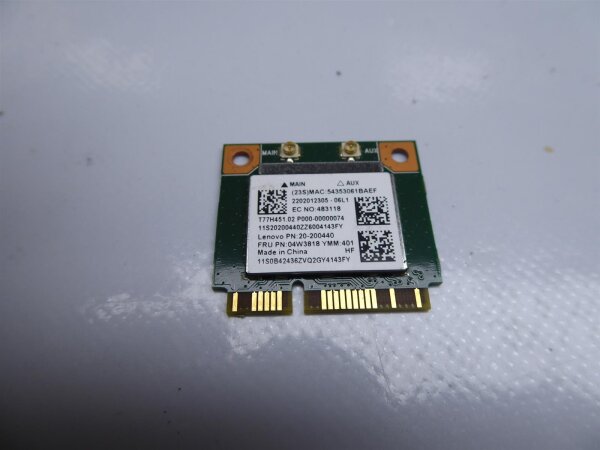 Lenovo ThinkPad E540 WLAN Karte Wifi Card 04W3818 #3310