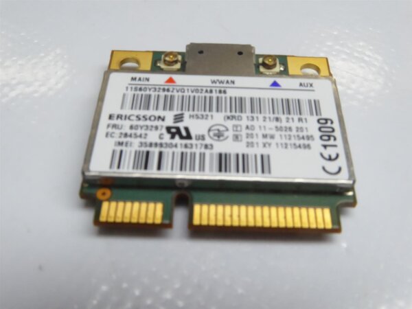 Lenovo Thinkpad X230 WWAN UMTS Karte H5321 60Y3297 #2848