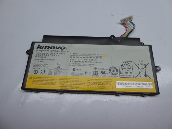 Lenovo IdeaPad U510 Original Akku Batterie L11M3P02 #4260