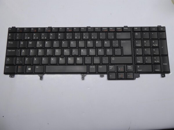 Dell Latitude E5530 Tastatur Keyboard QWERTY Nordic Layout 07T441 #3191
