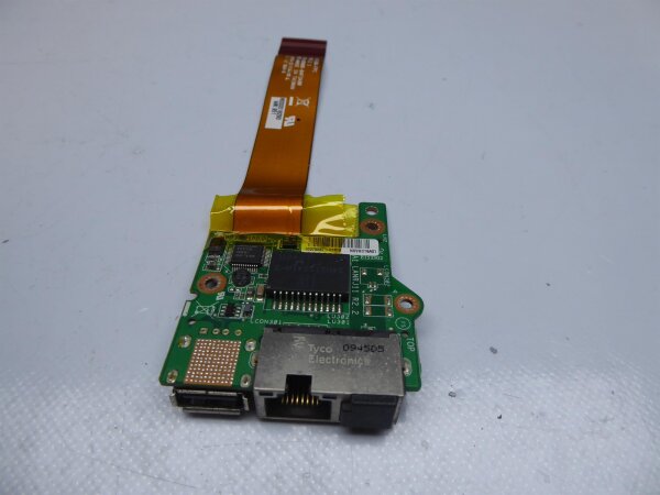 Toshiba Satellite U500-1DV USB LAN Board mit Kabel 0800-04F2A00  #4266