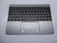 Apple MacBook A1534 Gehäuse Oberteil Top Case Silber...