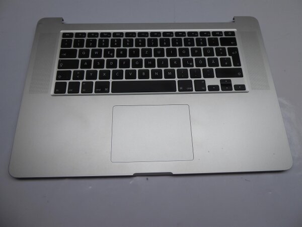 Apple MacBook Pro A1398 Gehäuse Topcase Deutsch Keyboard Touchpad Early 2013 #3723