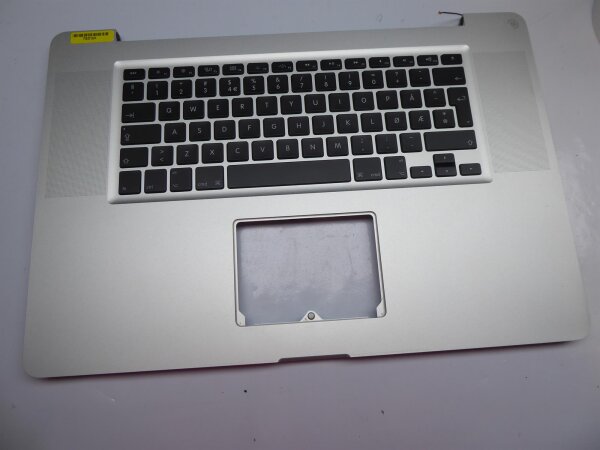 Apple MacBook Pro A1297 Topcase Nordic Layout Gehäus 613-8937-B Mid 2009 #3075