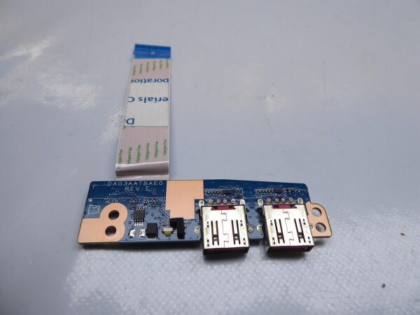 HP Omen 15 CE Serie Dual USB Board mit Kabel DAG3AATBAE0 #4278