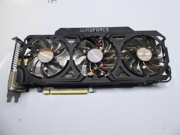 Gigabyte Windforce Nvidia GeForce GTX 770 GTX770 2GB PC Grafikkarte #76347