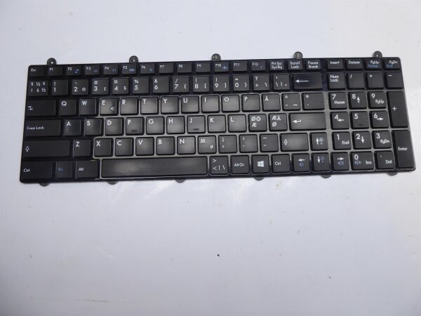 MSI GT60 Tastatur Keyboard Nordic Layout QWERTY S1N-3EDN2L1 #4291