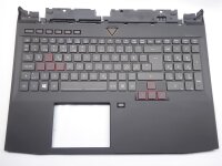 Acer Predator 15 Gehäuse Oberteil Tastatur Nordic Layout 13N0-EXA0311 #4294